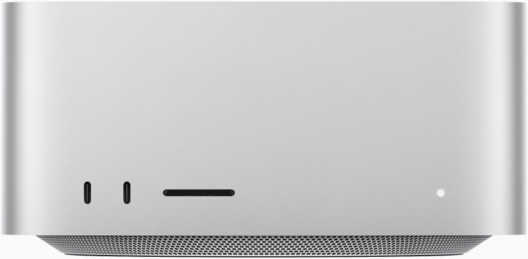 Mặt trước của Mac Studio